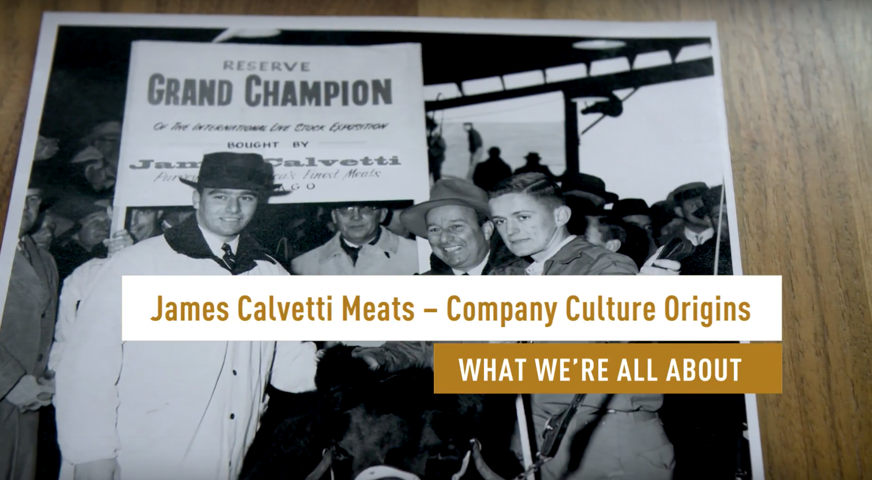 The evolution from James Calvetti Meats to Calvetti Culinary Creations